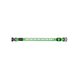 Usb flash lyshalsbånd grøn - M/L 40-50CM