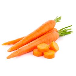Gulerødder, ca. 18kg. 3 stk. kr. 100,-