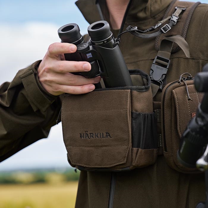 Härkila Deer Stalker kikkert taske detalje