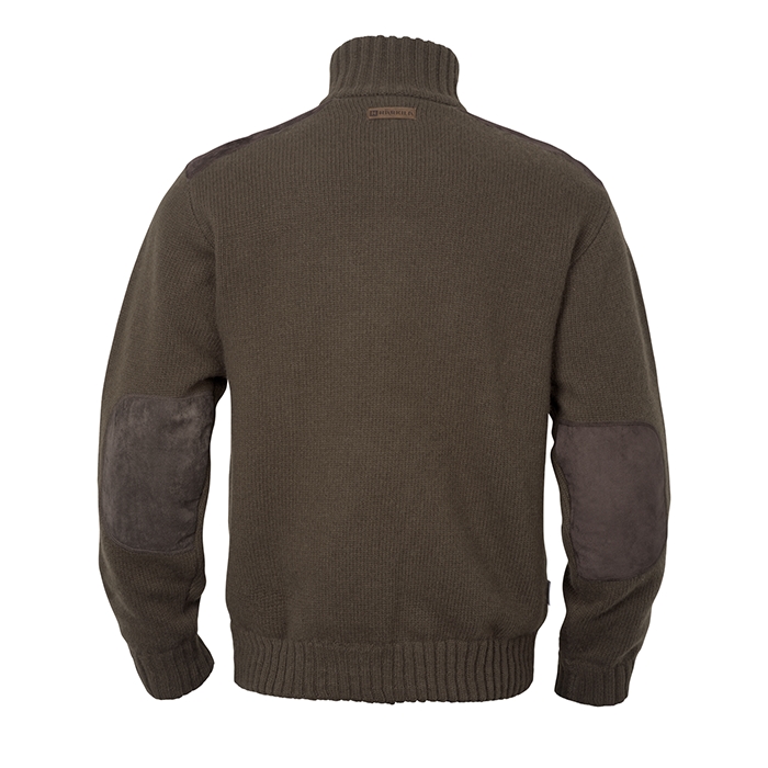 Härkila Annaboda WSP Knit Half Zip, Demitasse brown back