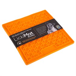 KW Lickimat original - orange - Køb hos Lundemøllen