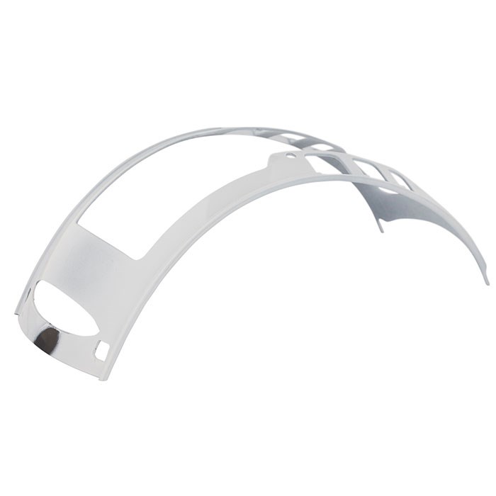 OneK Convertible rail til ridehjelm - glossy white