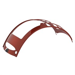 OneK Convertible rail til ridehjelm - glossy burgundy/bordeaux