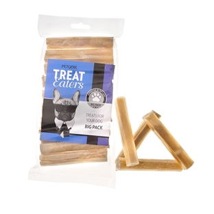 Politistav af oksehud - natural - small 10 stk.