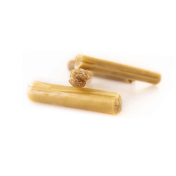 Politistav af oksehud - natural - small 10 stk. løse