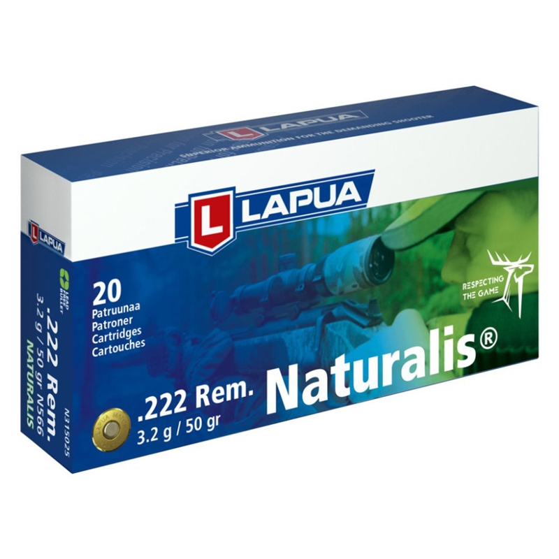 Lapua Naturalis kal. 222 Rem 3,2 g