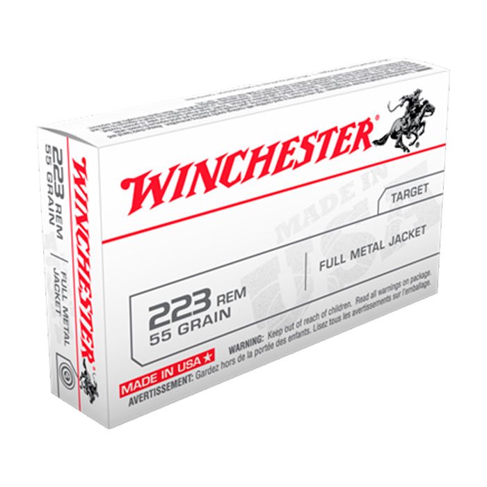 Winchester FMJ kal. 223 55 gr.
