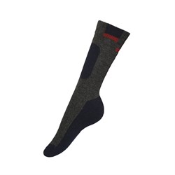 Kingsland ridestrømper "Story" wool-mix - Dark Grey