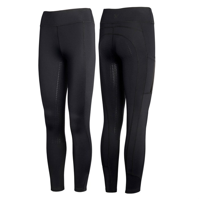 Kingsland ridetights "Kattie" W F-Tec4 F-Grip - sort