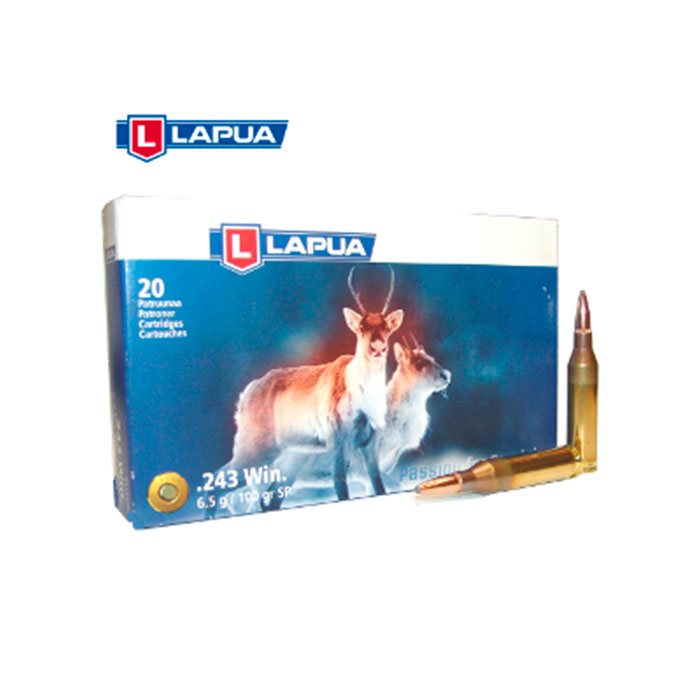 Lapua Soft point kal. 243 win 6,5 g