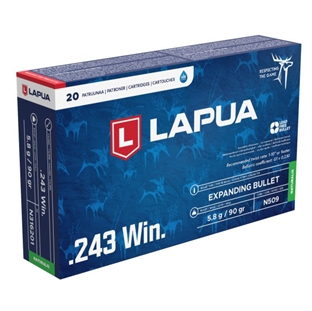 Lapua Naturalis kal. 243 Wim 5,8 g