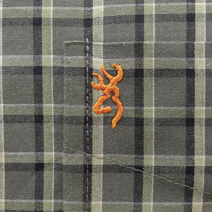 Browning Stefan skjorte logo detalje