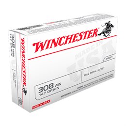 Winchester FMJ kal. 308 win 147 gr.