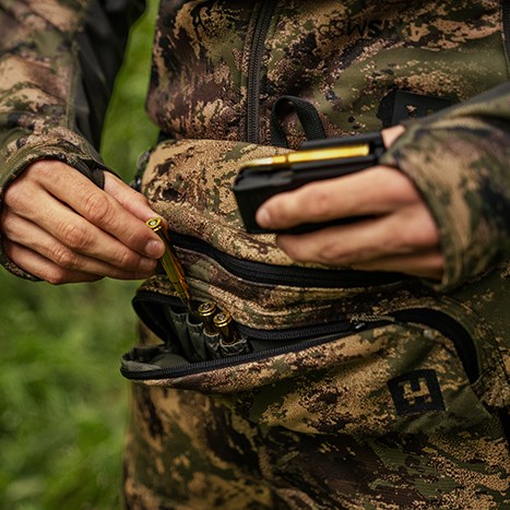 Härkila Deer Stalker bæltetaske, camo - Køb hos Lundemøllen