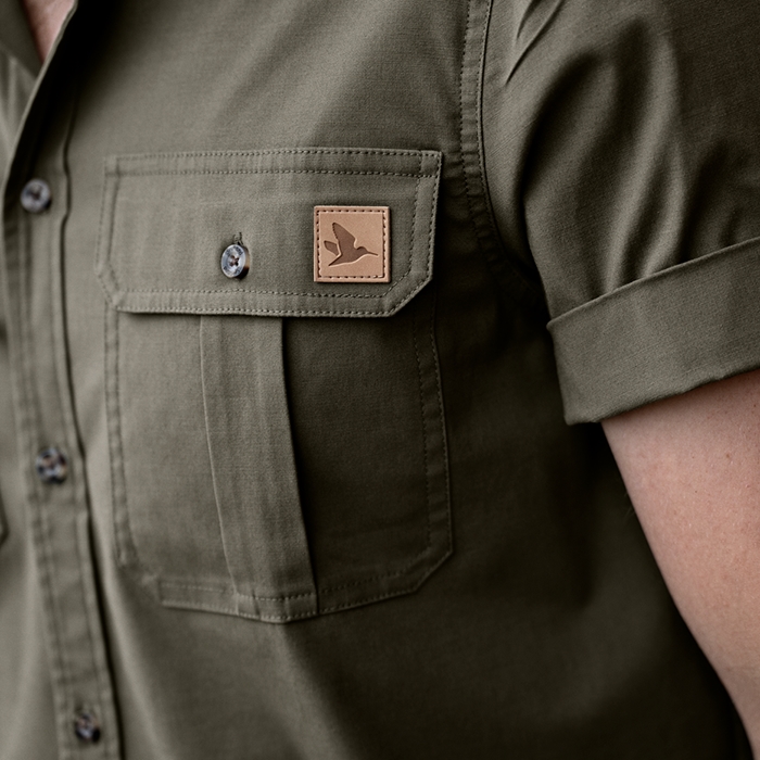 Seeland Selous Cargo Skjorte S/S close up