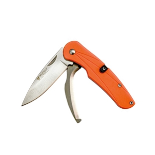 Wildtech kniv m / opbrækkerblad. Orange