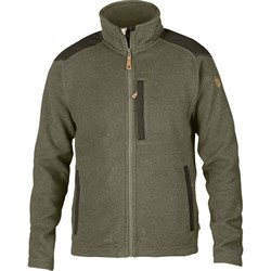 Fjällräven Buck fleece - Laurel Green Deep Forest - Køb hos Lundemøllen