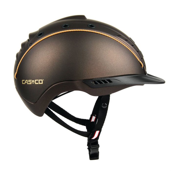 Casco "Mistrall 2" - brun ridehjelm