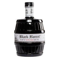 A.H. Riise Black Barrel Navy Spiced Rum - 70 cl.