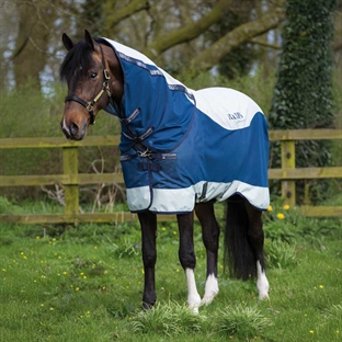 Horseware Rambo Summer Series V-front Turnout dækken 0g. - navy