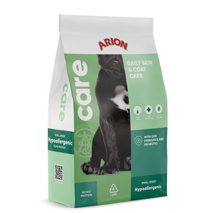 ARION CARE HYPO ALL SMALL BREED 2 KG - Køb hos Lundemøllen