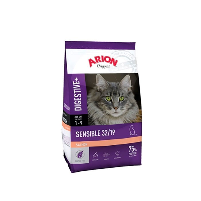 Arion Sensible Cat 7,5 KG - Køb hos Lundemøllen