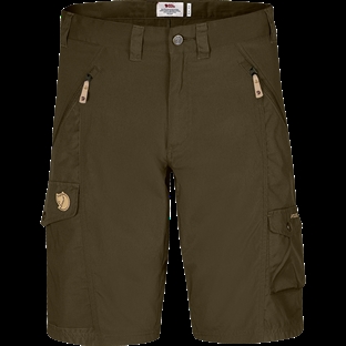 Fjällräven Abisko Shorts - Dark Olive - Køb hos Lundemøllen