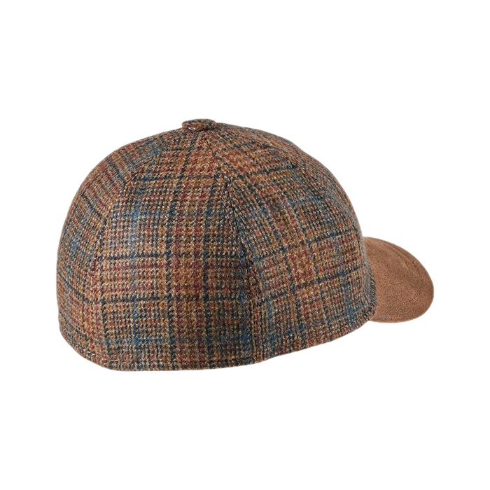 MJM Country – Virgin wool brown cap - back