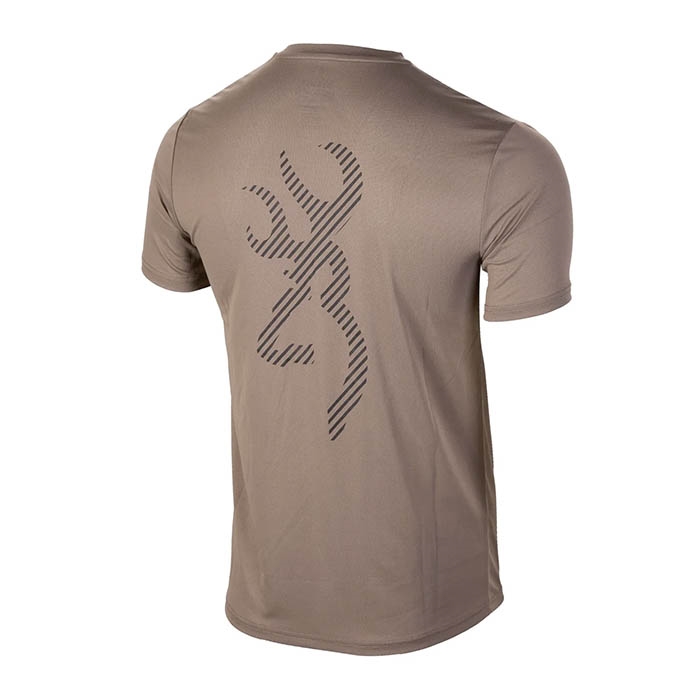 Browning Teamspirit T-shirt, Brown back