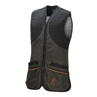 Browning Shooting Vest Classic, Anthracite front