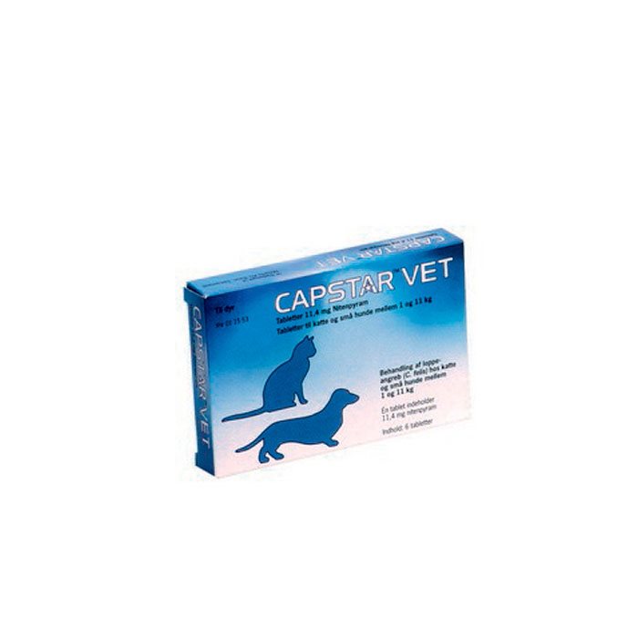 Capstar Vet (Under 11 kg) tablet til hund og kat