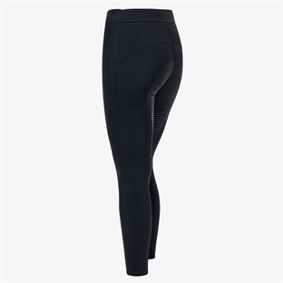 Cavalleria Toscana Full Grip Leggings i sort set bagfra