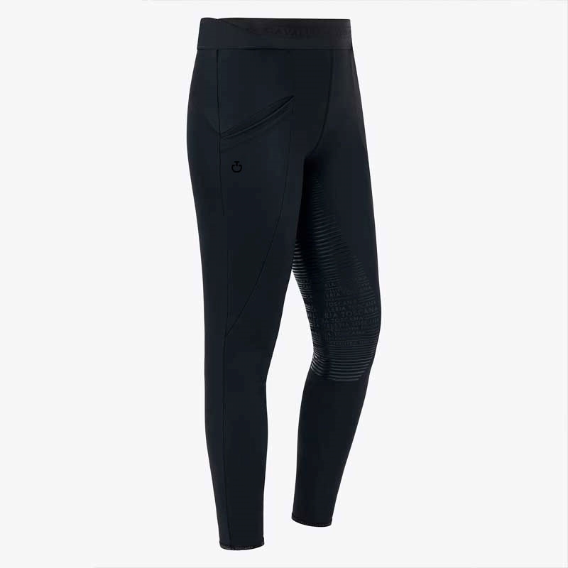 Cavalleria Toscana "Knit Waistband CT Full Grip Leggings" - sort