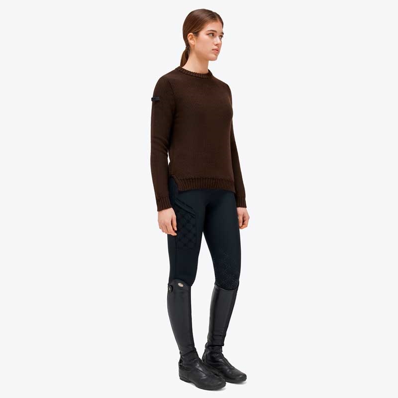 Cavalleria Toscana sweater "Merino Knit" - chocolate