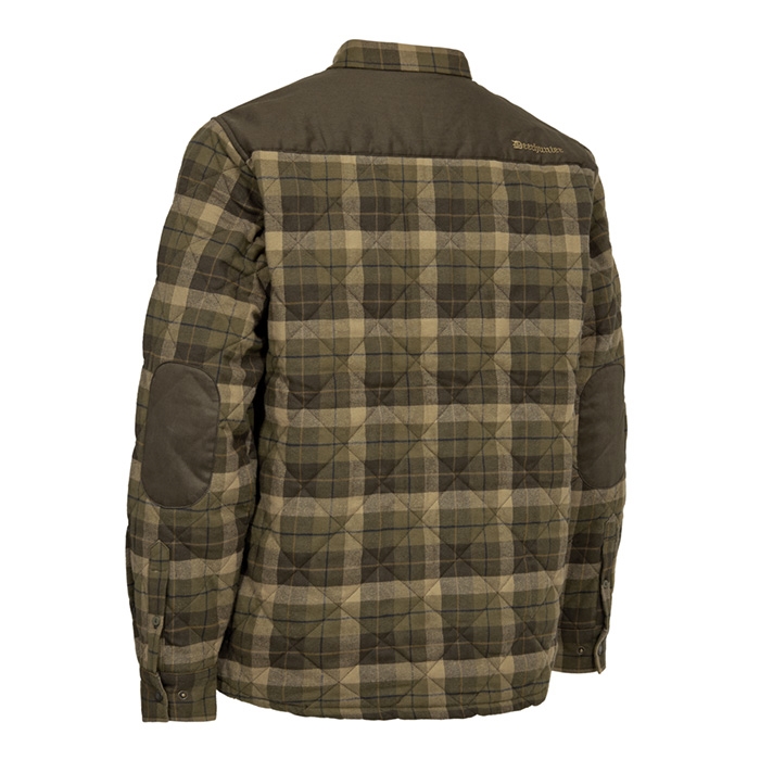 Deerhunter Elbert Vatteret skjorte, Brown Check, back
