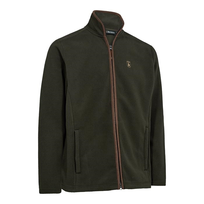 Deerhunter Cumbria Fleece Jakke - Perfekt til naturoplevelser front