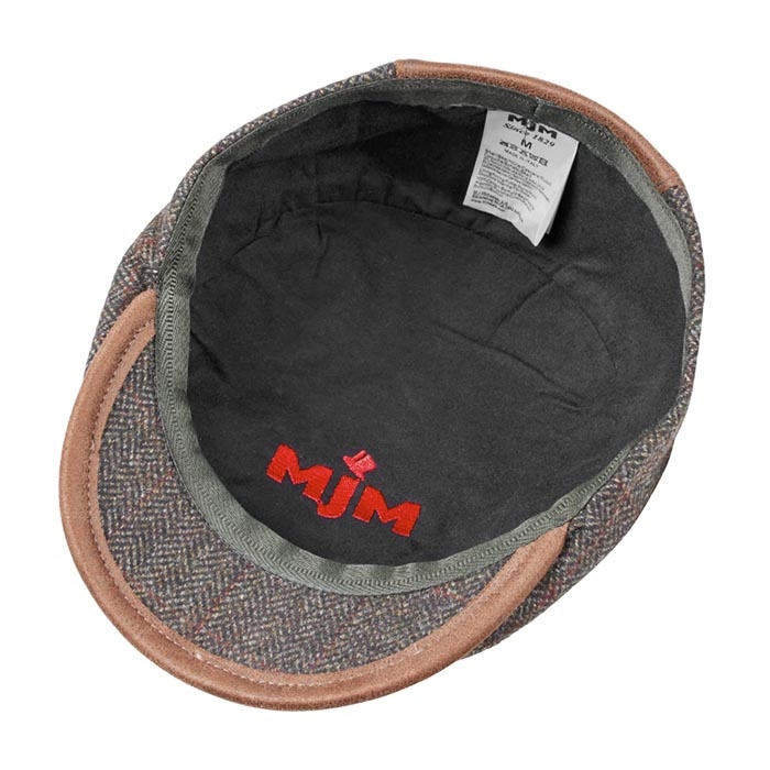 MJM Daffy 3 - Wool - Cashmere Green Herringbone bottom