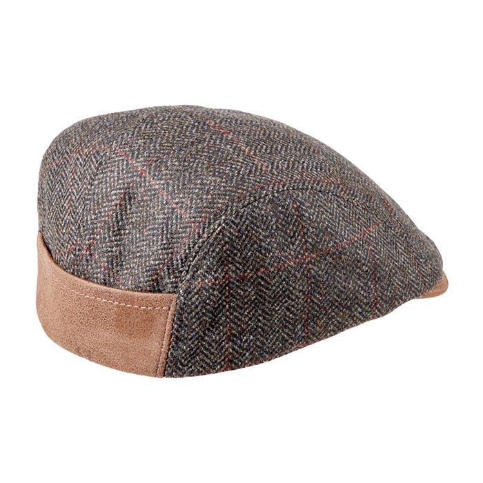 MJM Daffy 3 - Wool - Cashmere Green Herringbone back