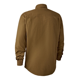 Deerhunter Liam skjorte - Ocher Brown - Køb hos Lundemøllen