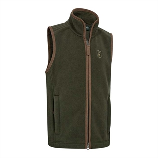 Deerhunter Youth Cumbria Vest, Forest Ember front
