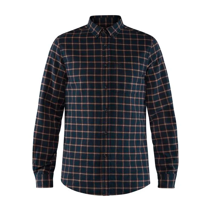 Fjällräven Övik flannel skjorte - dark navy