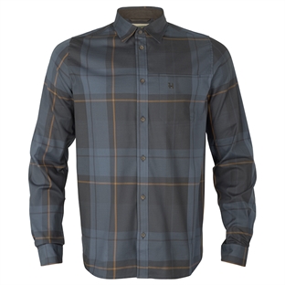 Härkila Akse L/S-skjorte, Blackberry check front