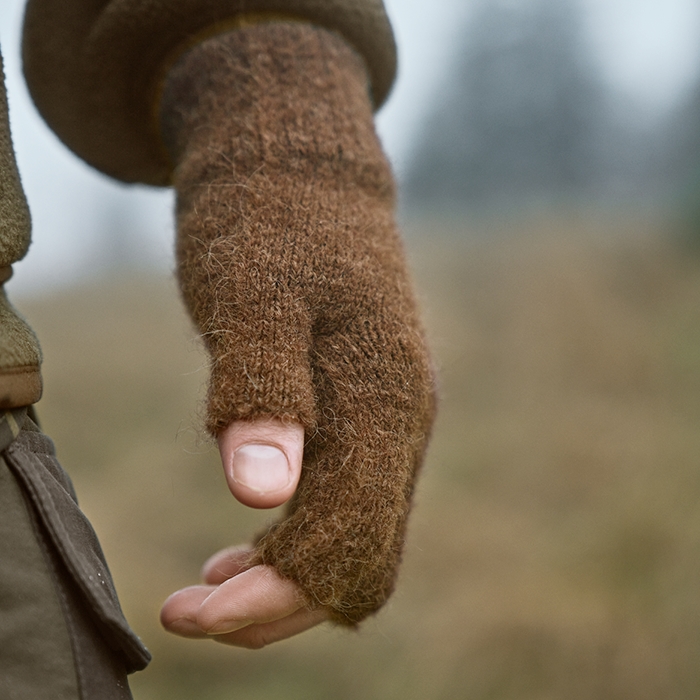 Härkila Alpacka Half Finger Gloves – Gør Dine Jagtture Effektive detail 2