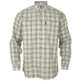 Härkila Milford L/S-skjorte, Beech green check front