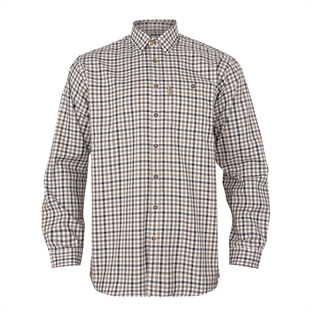 Härkila Milford L/S-skjorte, Blue and beige check