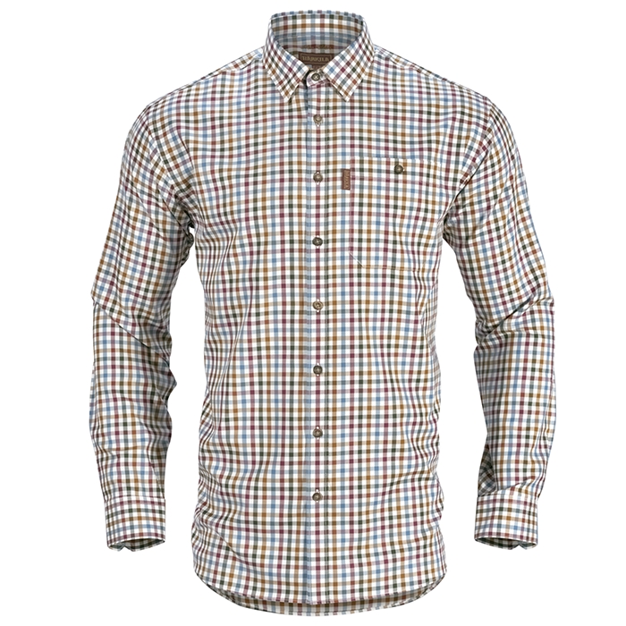 Härkila Milford L/S-skjorte, Multi check front
