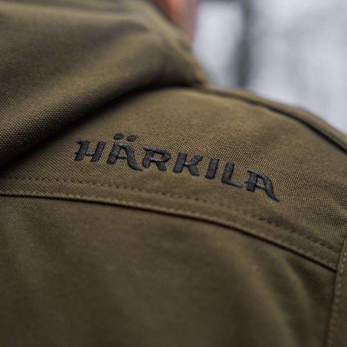 Härkila Pro Hunter GTX Legacy jakke logo skulder