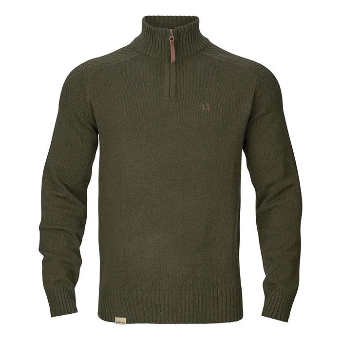 Härkila Vincent Merino Half Zip Pullover, Rosin front