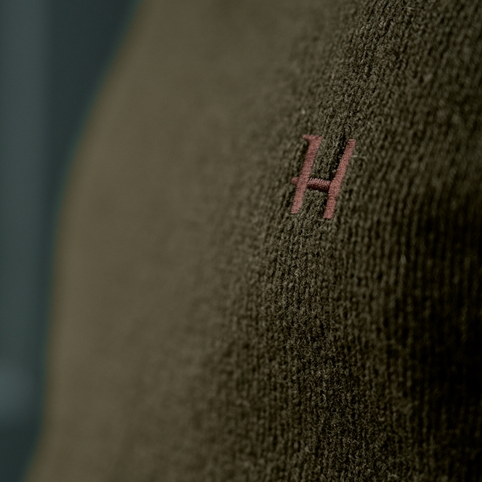 Härkila Vincent Merino V-Neck Pullover, Rosin loo