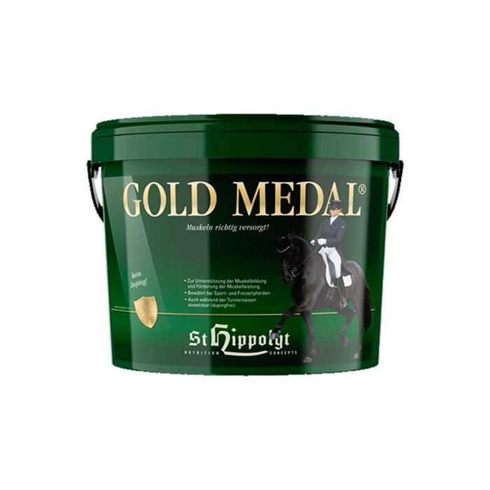 hippolyt gold medal 10kg. muskelopbyggende foder til heste